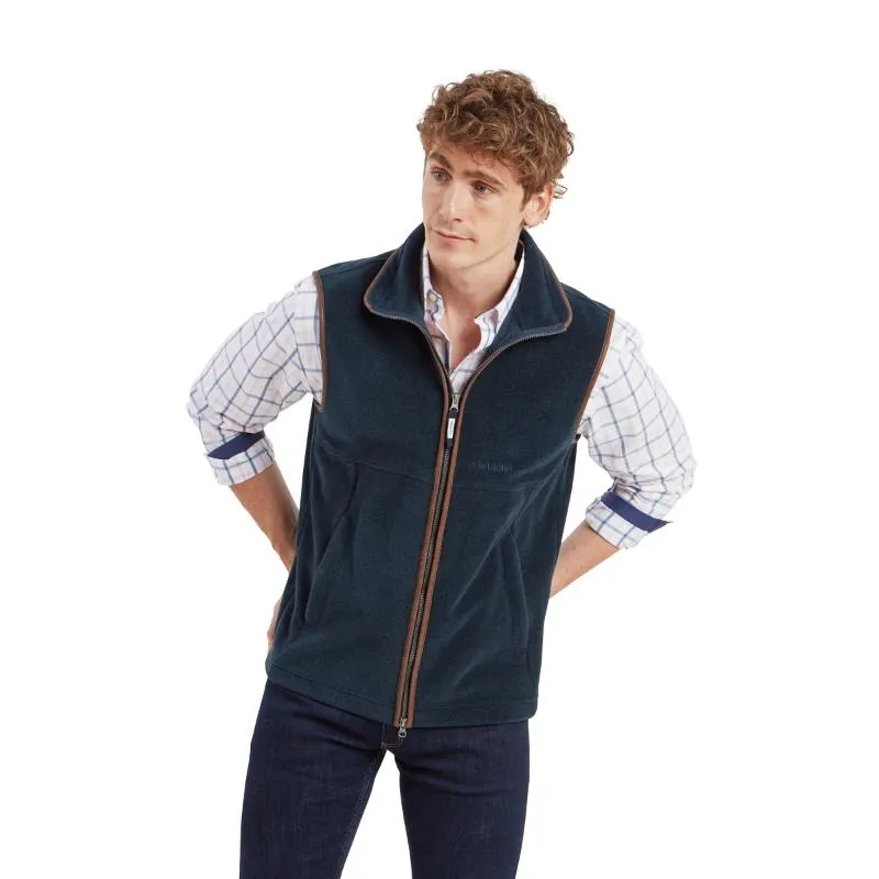 Schoffel Oakham Fleece Gilet - Petrol Blue