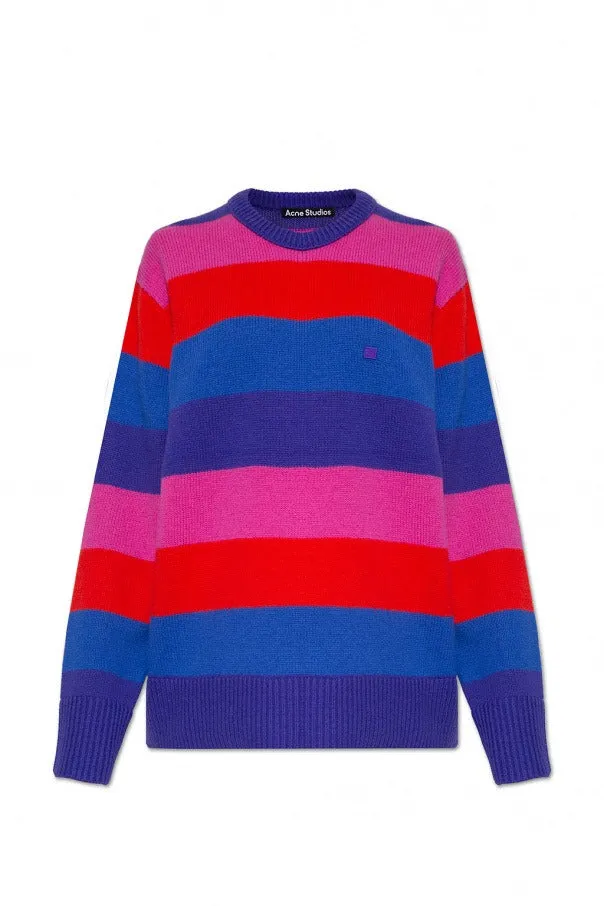 STRIPE-PRINT JUMPER