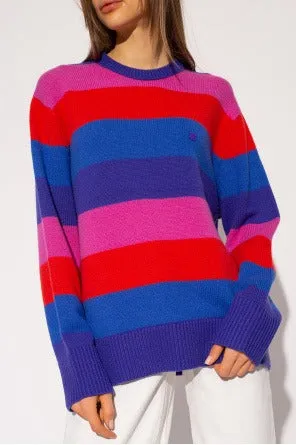 STRIPE-PRINT JUMPER