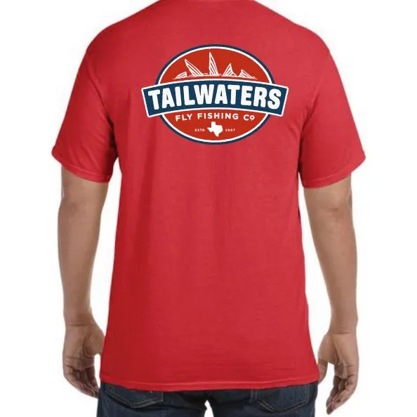 Tailwaters Fly Fishing Classic Logo Short Sleeve T-Shirt