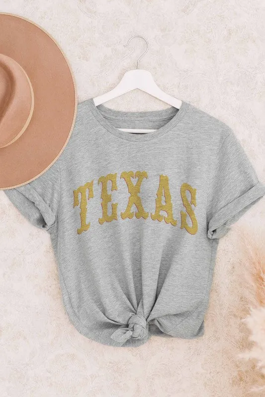 TEXAS GRAPHIC TEE PLUS SIZE