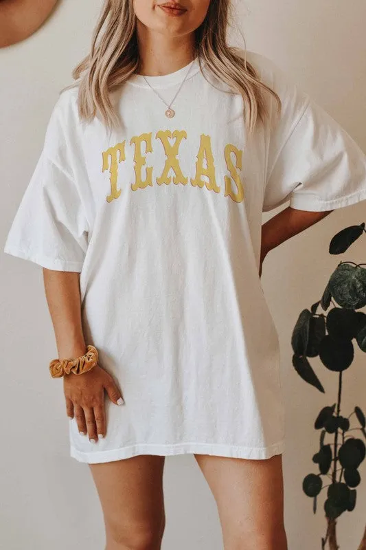 TEXAS GRAPHIC TEE PLUS SIZE