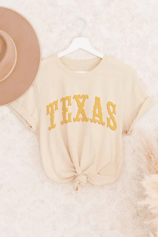 TEXAS GRAPHIC TEE PLUS SIZE