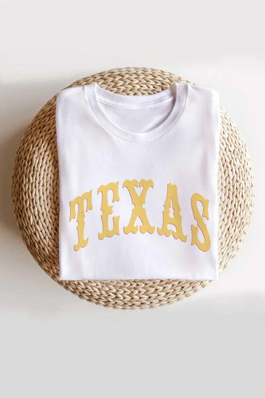 TEXAS GRAPHIC TEE PLUS SIZE