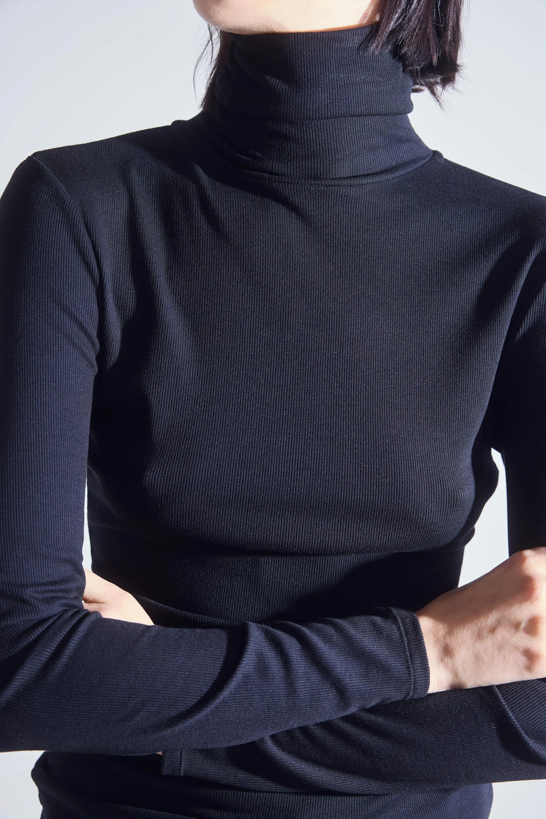 The Ribbed Turtleneck