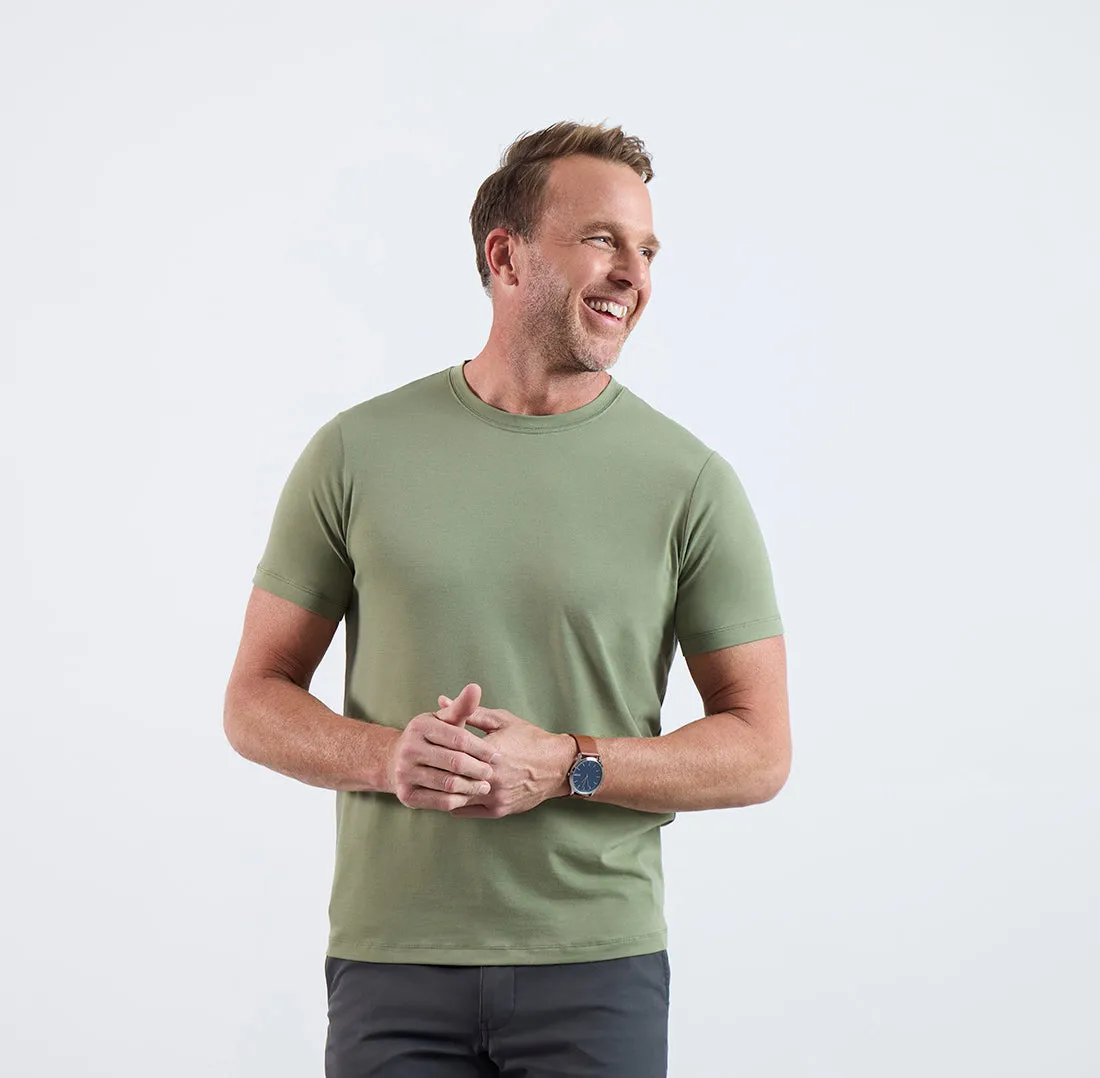 Threshold Crew Neck T-Shirt Classic Fit - Sage Green