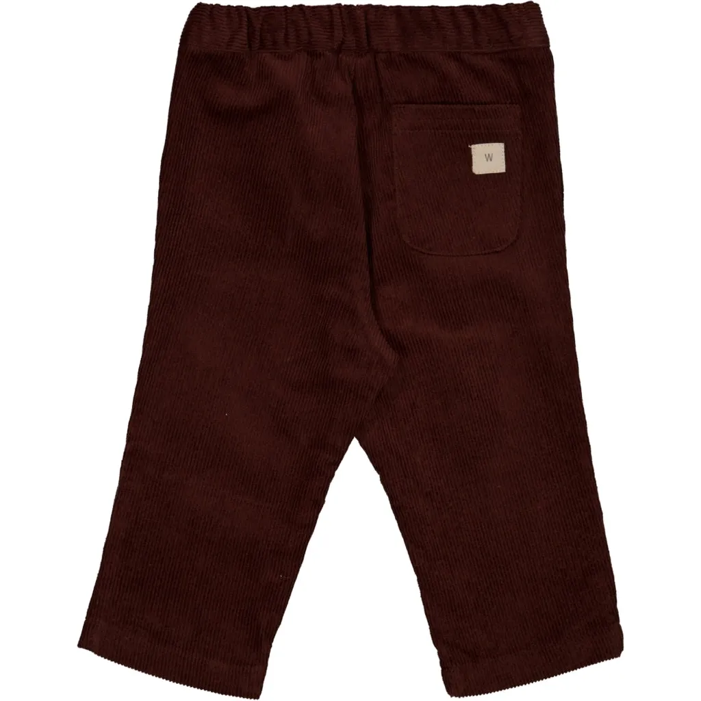 Trousers Mulle - maroon