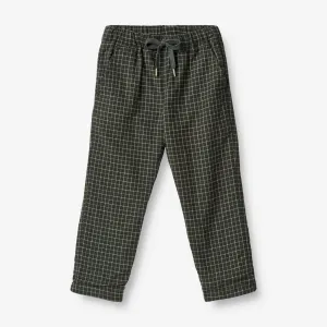 Trousers Rufus Lined - black coal check