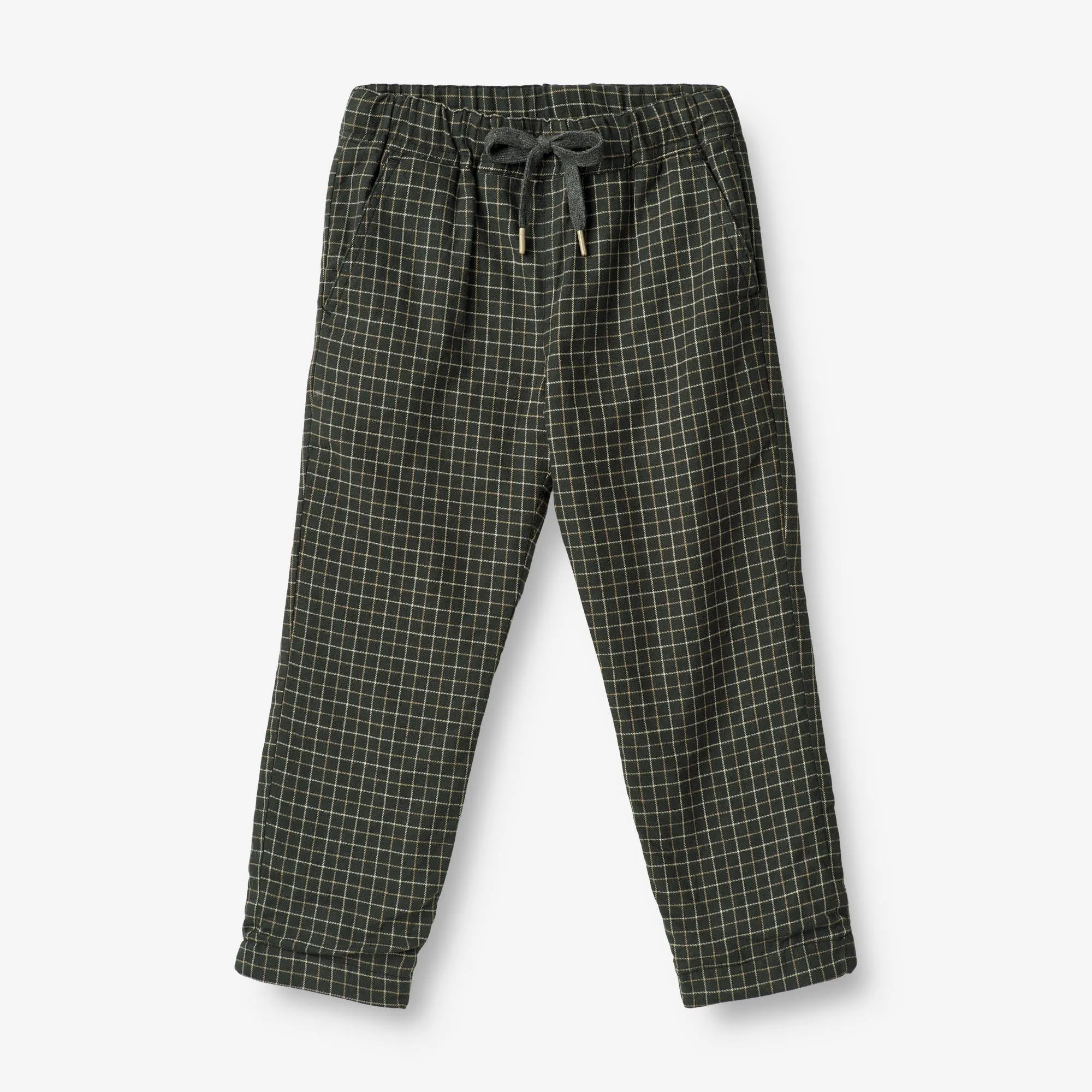 Trousers Rufus Lined - black coal check