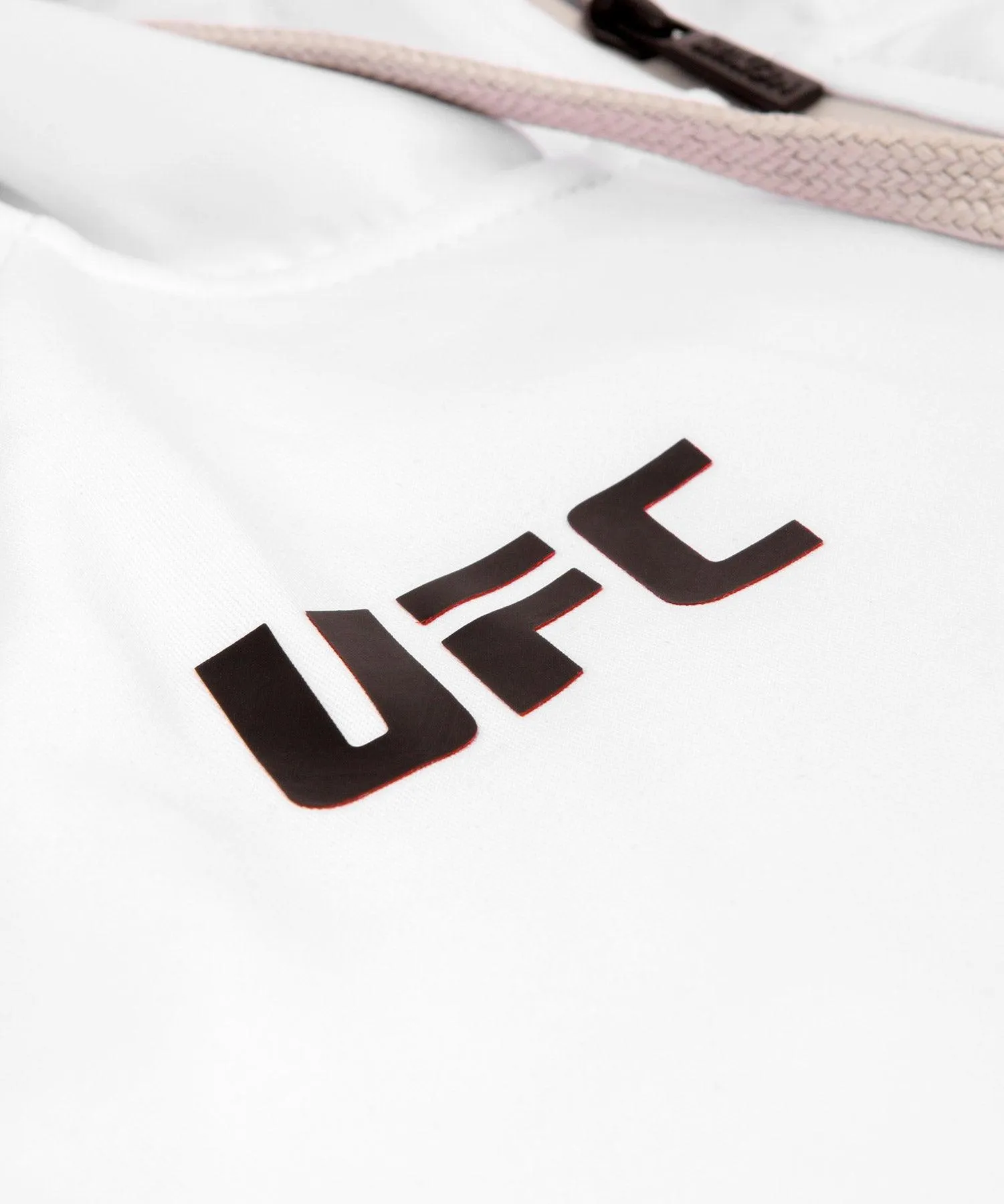 UFC Venum Personalized Authentic Fight Night Men's Walkout Hoodie - White