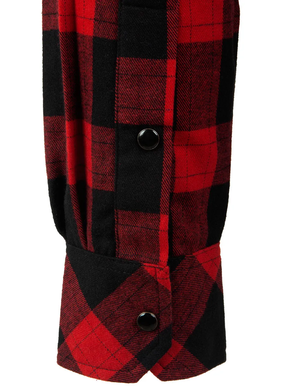 Unisex Classic Flannel Plaid Long Sleeve Shirt - WT11