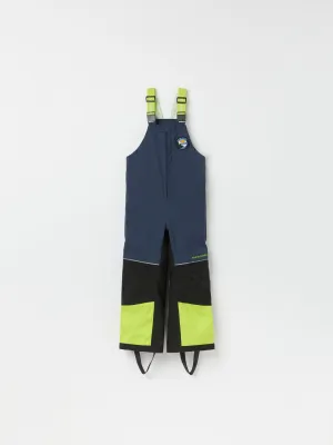 Waterproof Padded Ski Salopettes