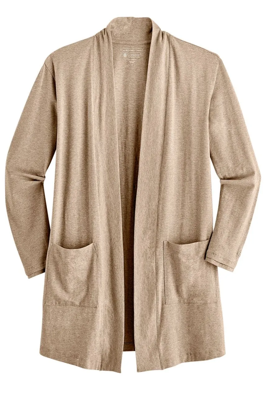 Women's Corbella Cardigan  |  Dark Taupe Heather